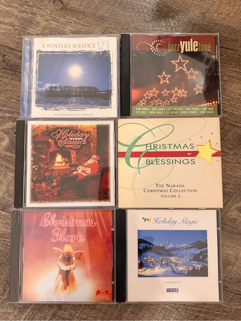Instrumental Jazz Christmas Holiday Music Collection 6 CDs